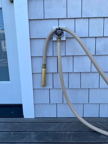 Customer photo review of Brass Hose Nozzle