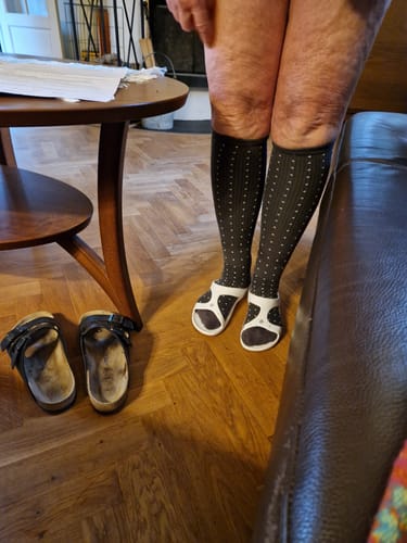 Customer photo review of Diasocks Stödstrumpor