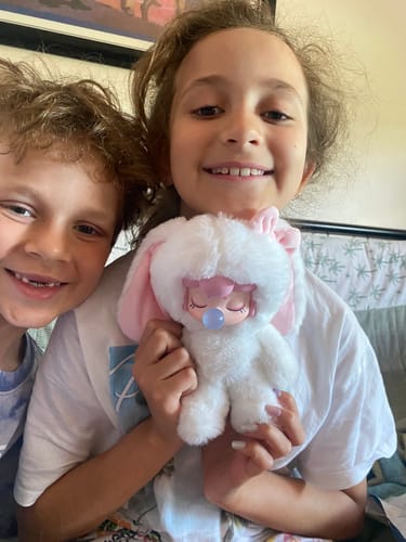 Customer photo review of Rolife Nanci's Plush Shining Bunny Blind Box