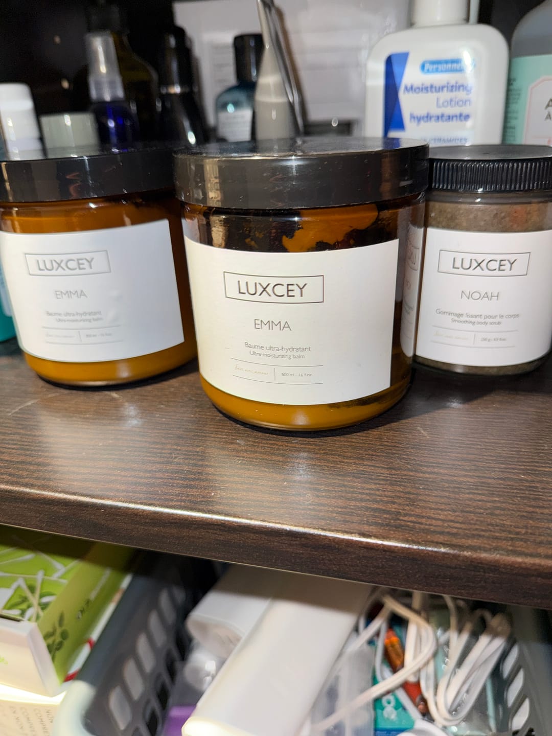 Customer photo review of Emma - Ultra-moisturizing body balm