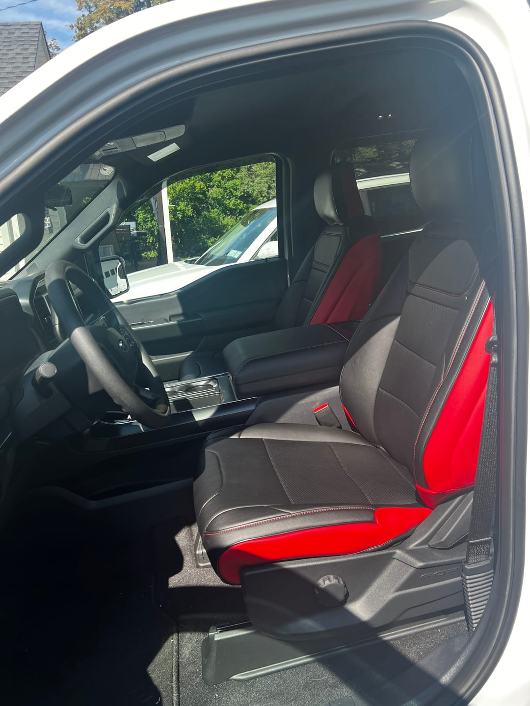 Customer photo review of 2021+ Ford F150 / 23+ F-250 F-350 Custom Seat Covers