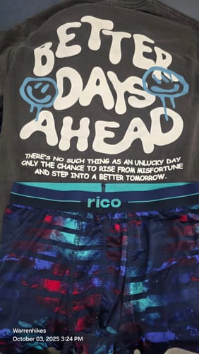 Customer photo review of BETTER DAYS (LIMITED EDITION) VINTAGE OVERSIZED BOX TEE