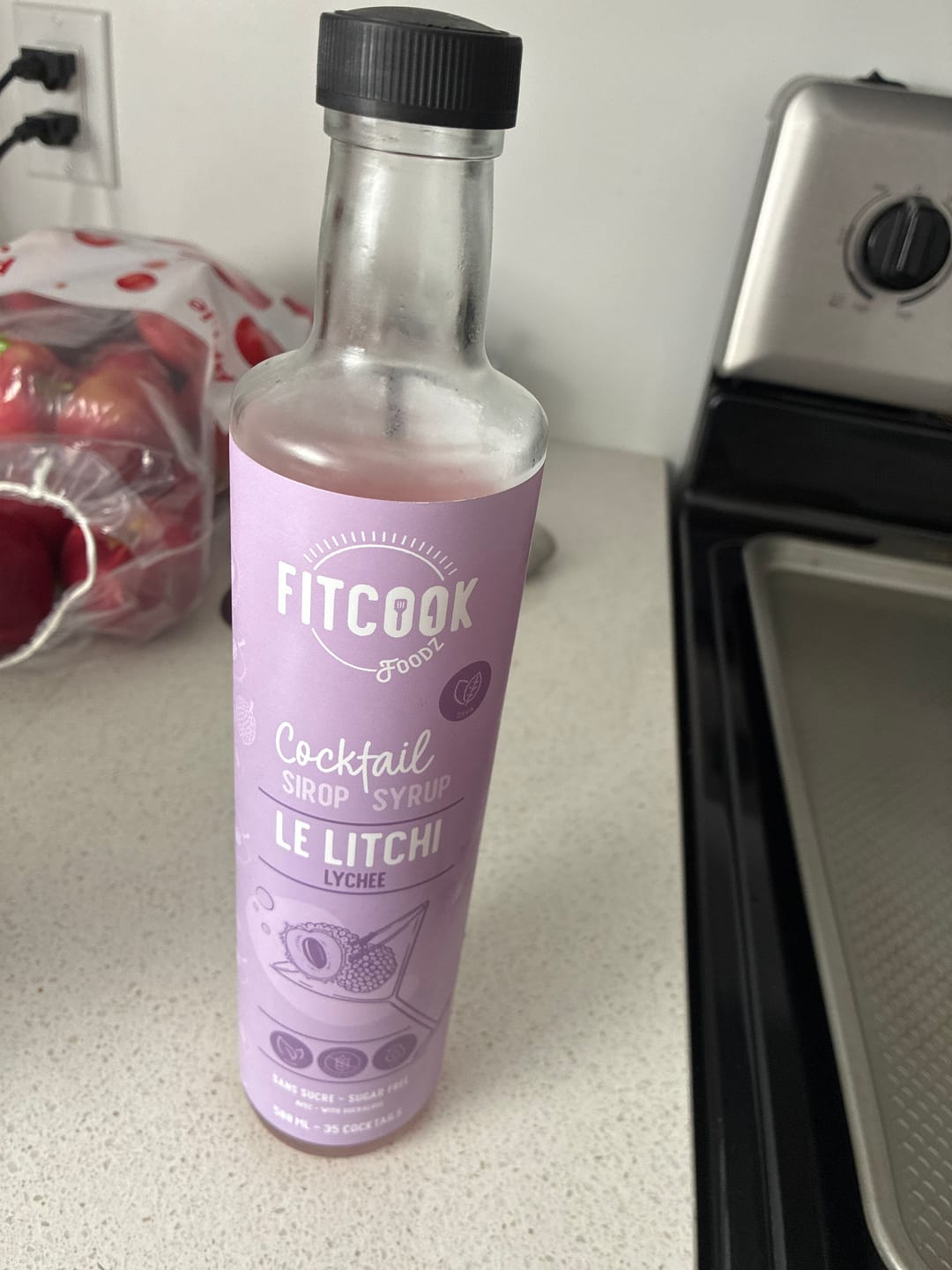 Customer photo review of Fitcook Foodz - Sirop Cocktail 500ml