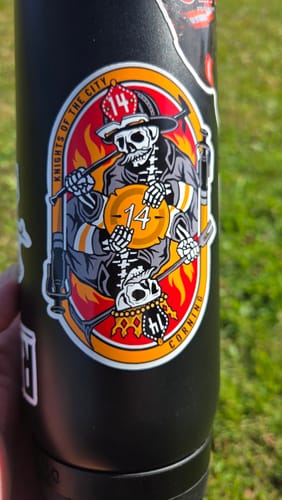 Customer photo review of Heavy Duty Stickers