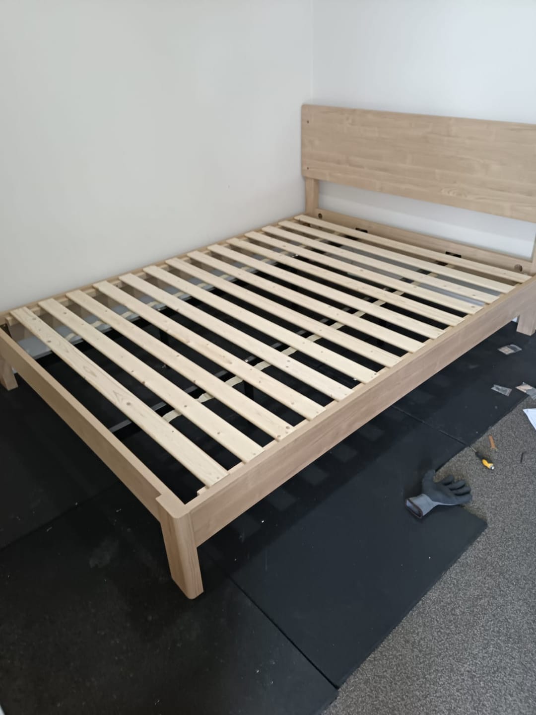 Customer photo review of Modena Bedframe, Queen