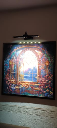 Customer photo review of 5D Diamond Painting – Blumentraum
