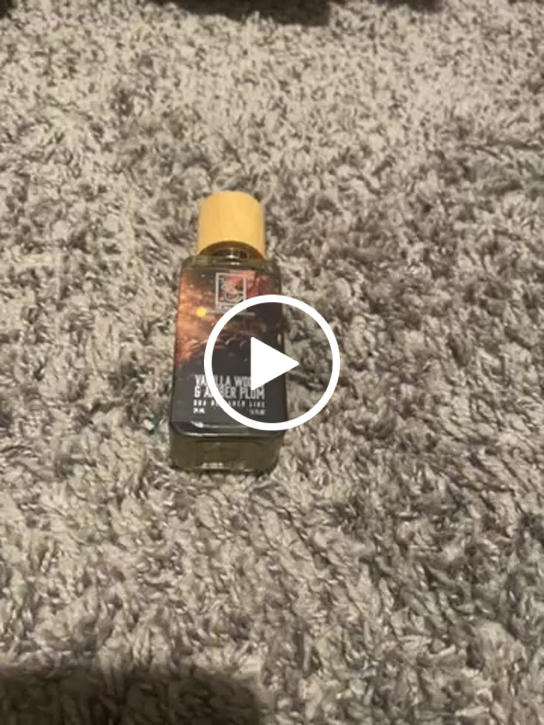 Customer video review of Vanilla Woods & Amber Plum