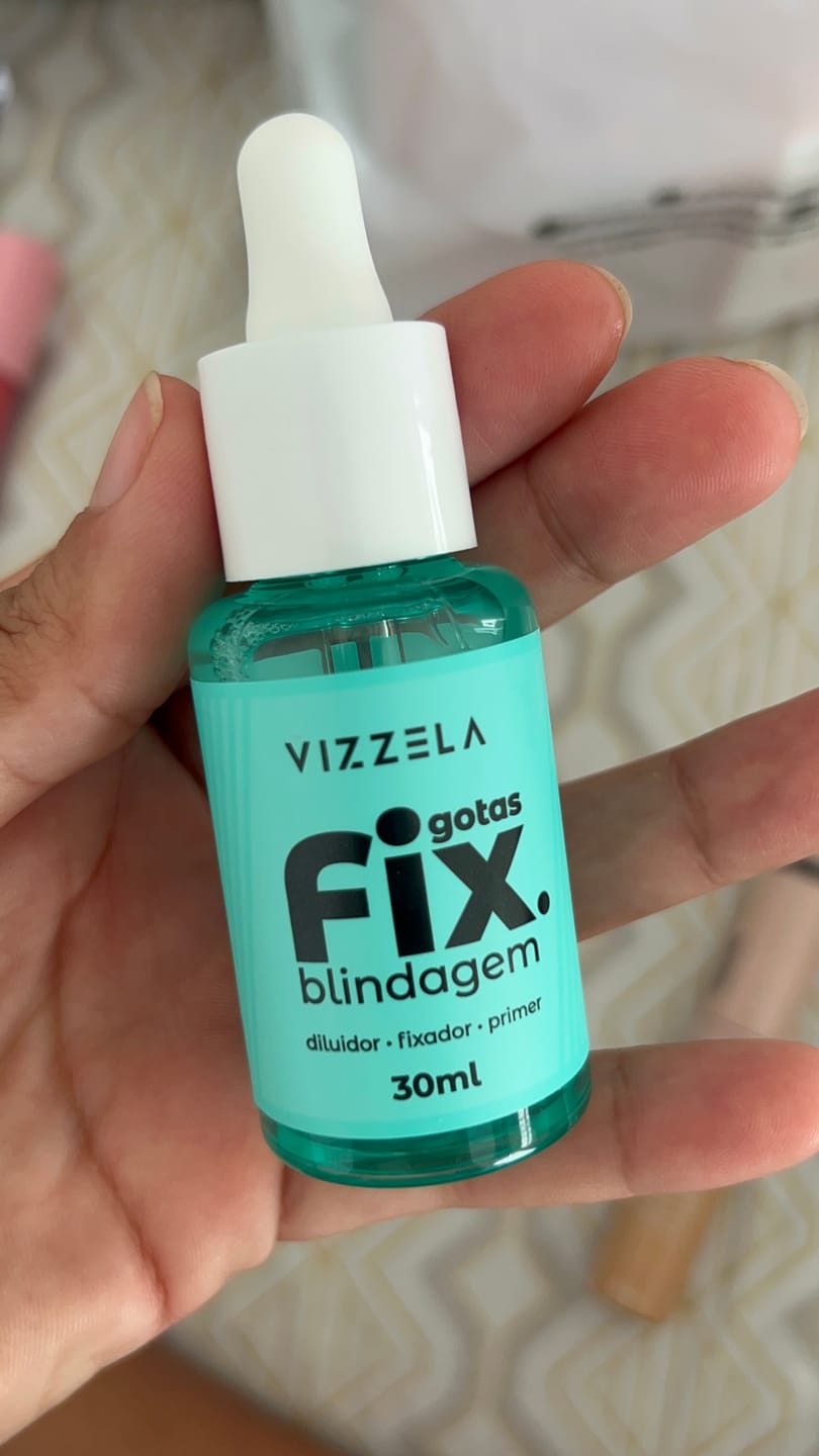 Customer photo review of Gotas Fix Blindagem - Vizzela