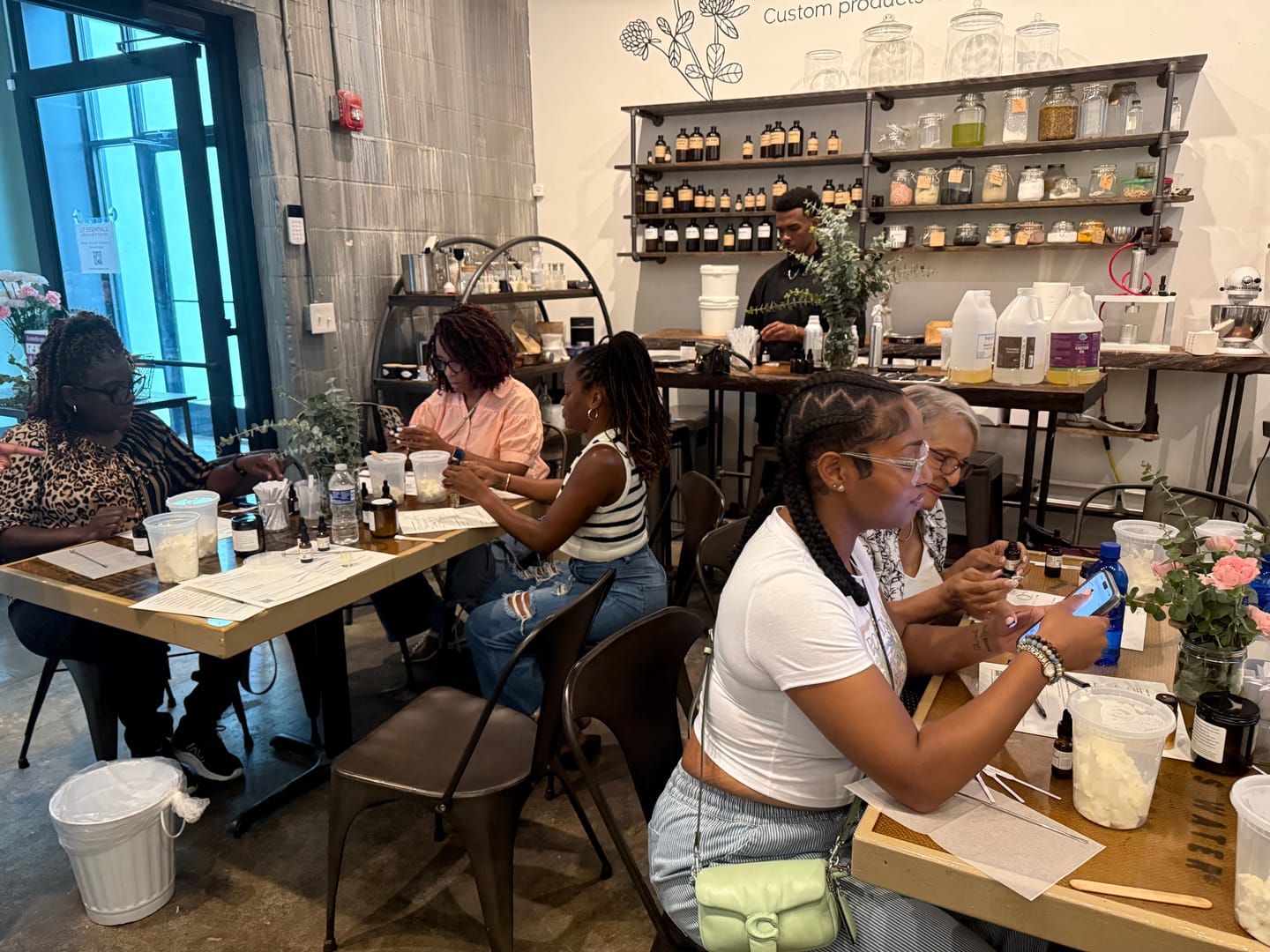 Customer photo review of Whipped Body Butter Making Class — Hands-On Wellness Workshop