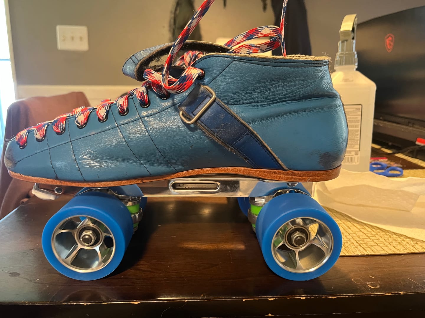 Customer photo review of Bont Royal Assassin Indoor Roller Skate Wheels