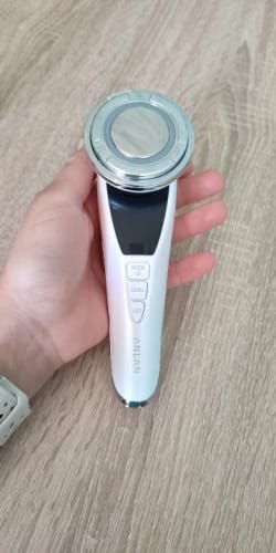 Customer photo review of מכשיר יופי ANLAN EMS Facial Massager Pro