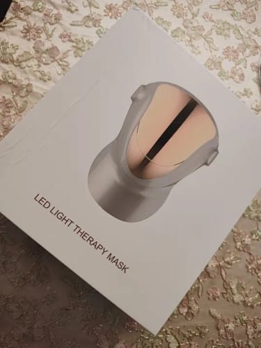 Customer photo review of מסכת פנים חשמלית אלחוטית