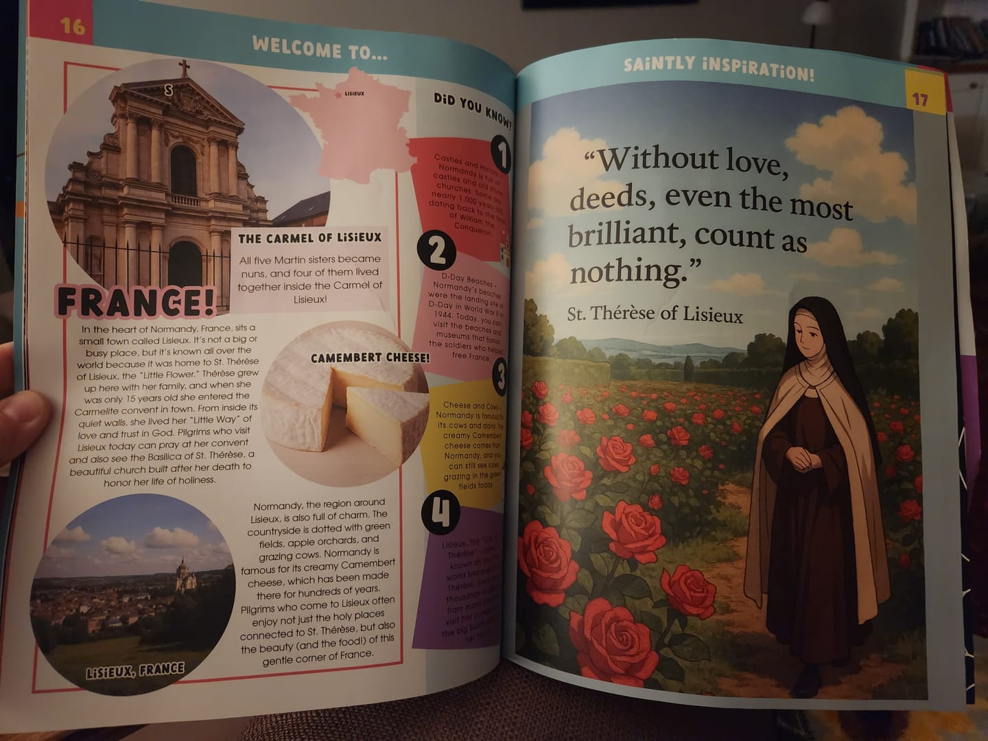 Customer photo review of Catholic Kids Club Magazine 1-Year Subscription (12 issues- 1 per month)