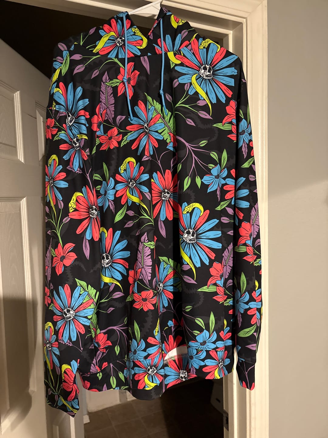 Customer photo review of Doom and Bloom – Performance Hoodie