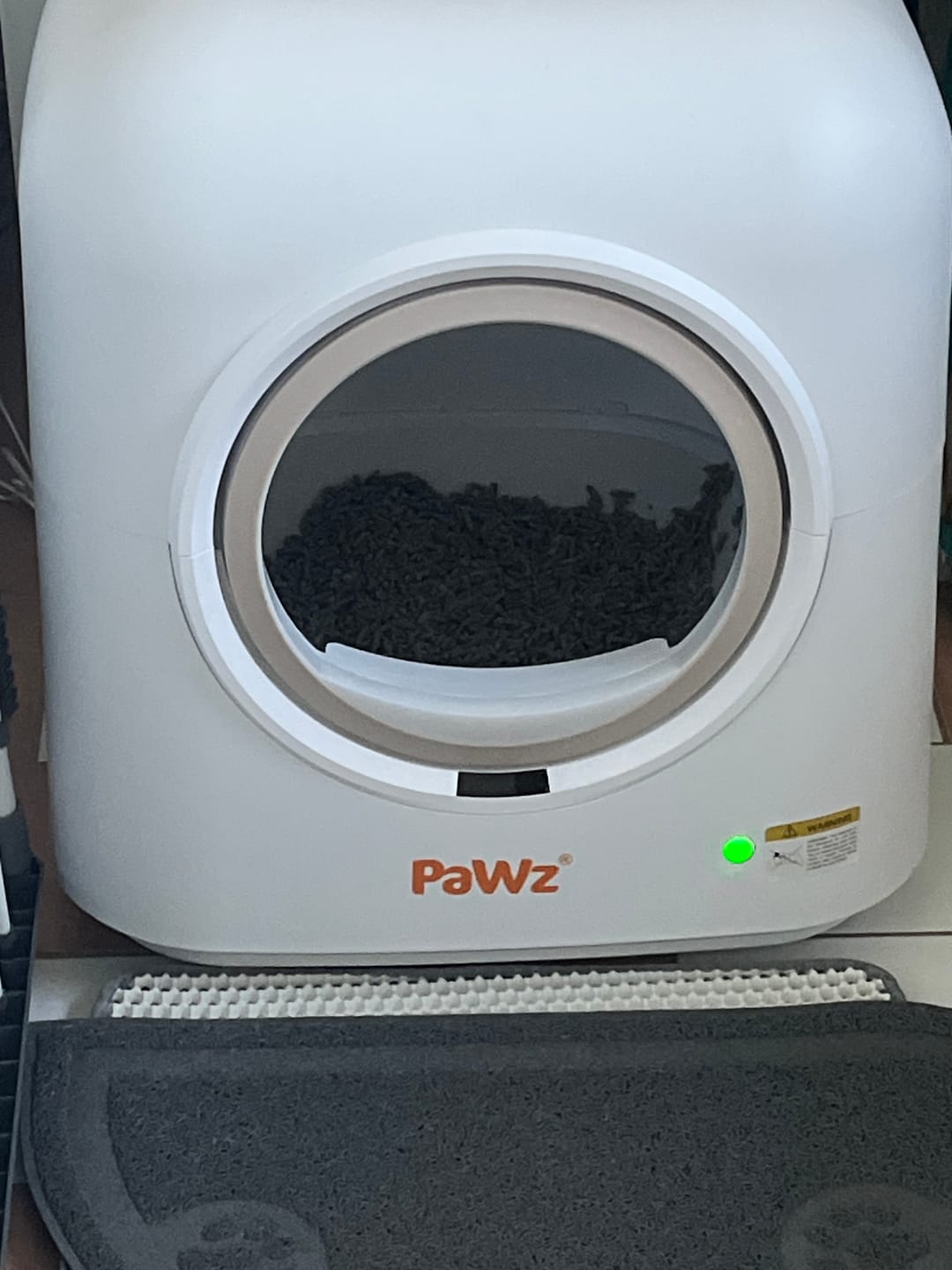 Customer photo review of AutoClean Pro Automatic Self Cleaning Cat Litter Box