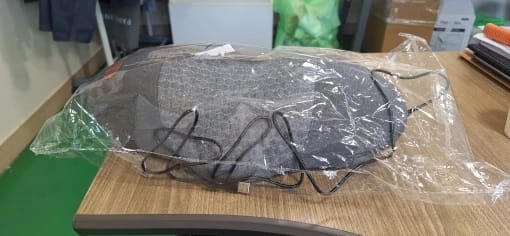 Customer photo review of Ultimate Back Relief Pillow