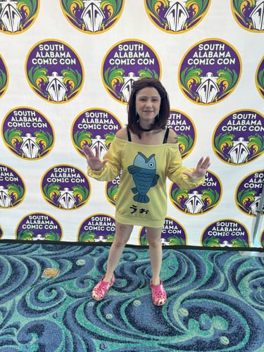 Customer photo review of Dandadan Momo Asaye Short Blown Hair Basic Wig