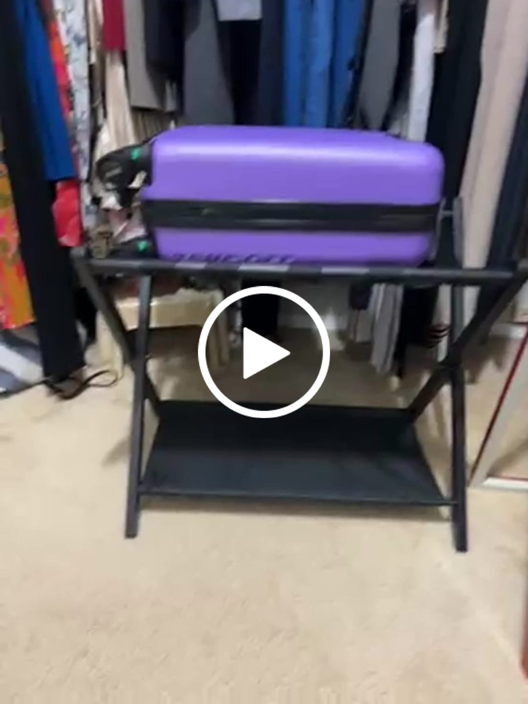 Customer video review of Personal Item Suitcase 3.0+ (GREEN Tab)
