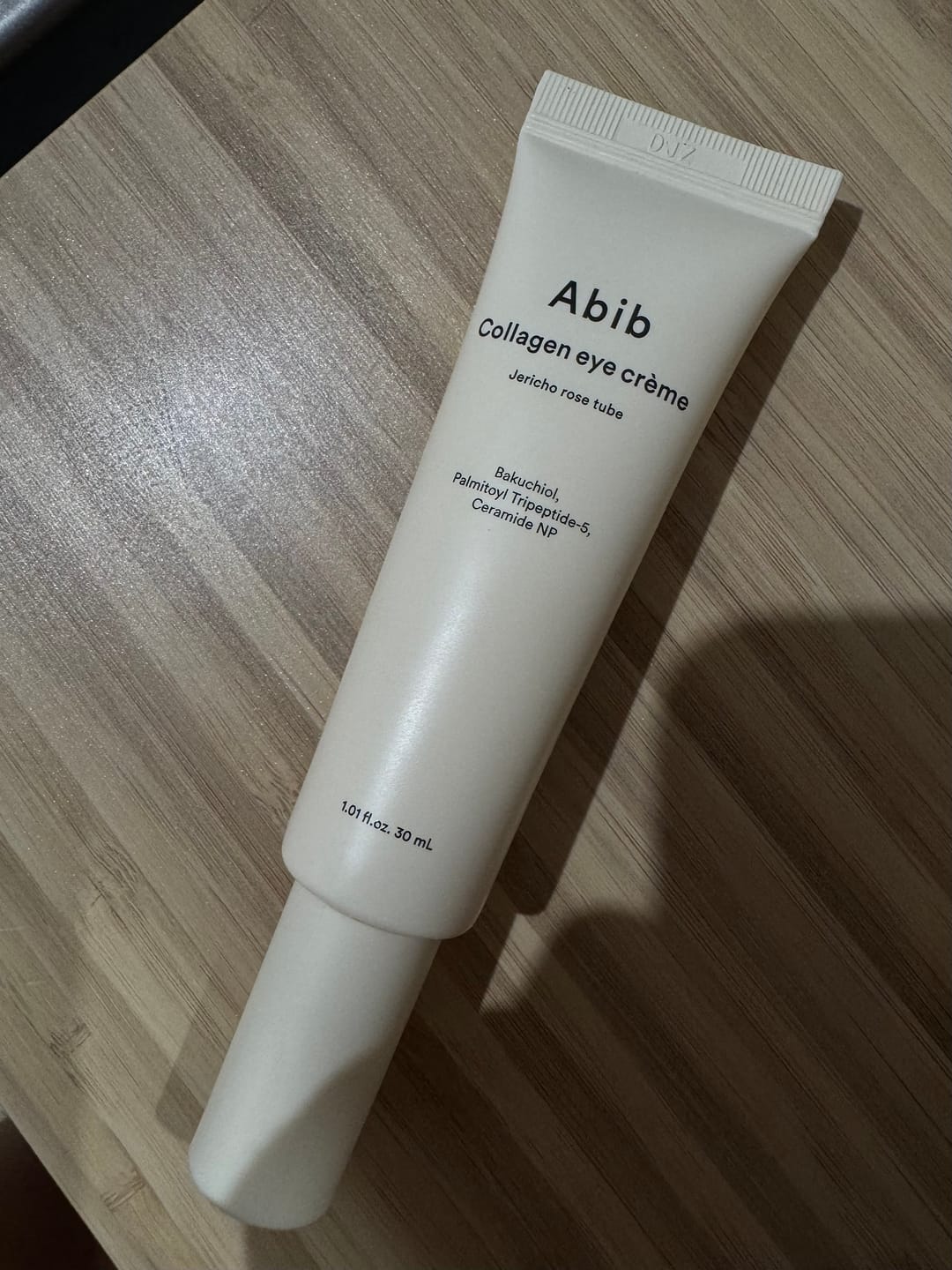 Customer photo review of Barojošs krēms ādai ap acīm Abib Collagen Eye Creme Jericho Rose Tube