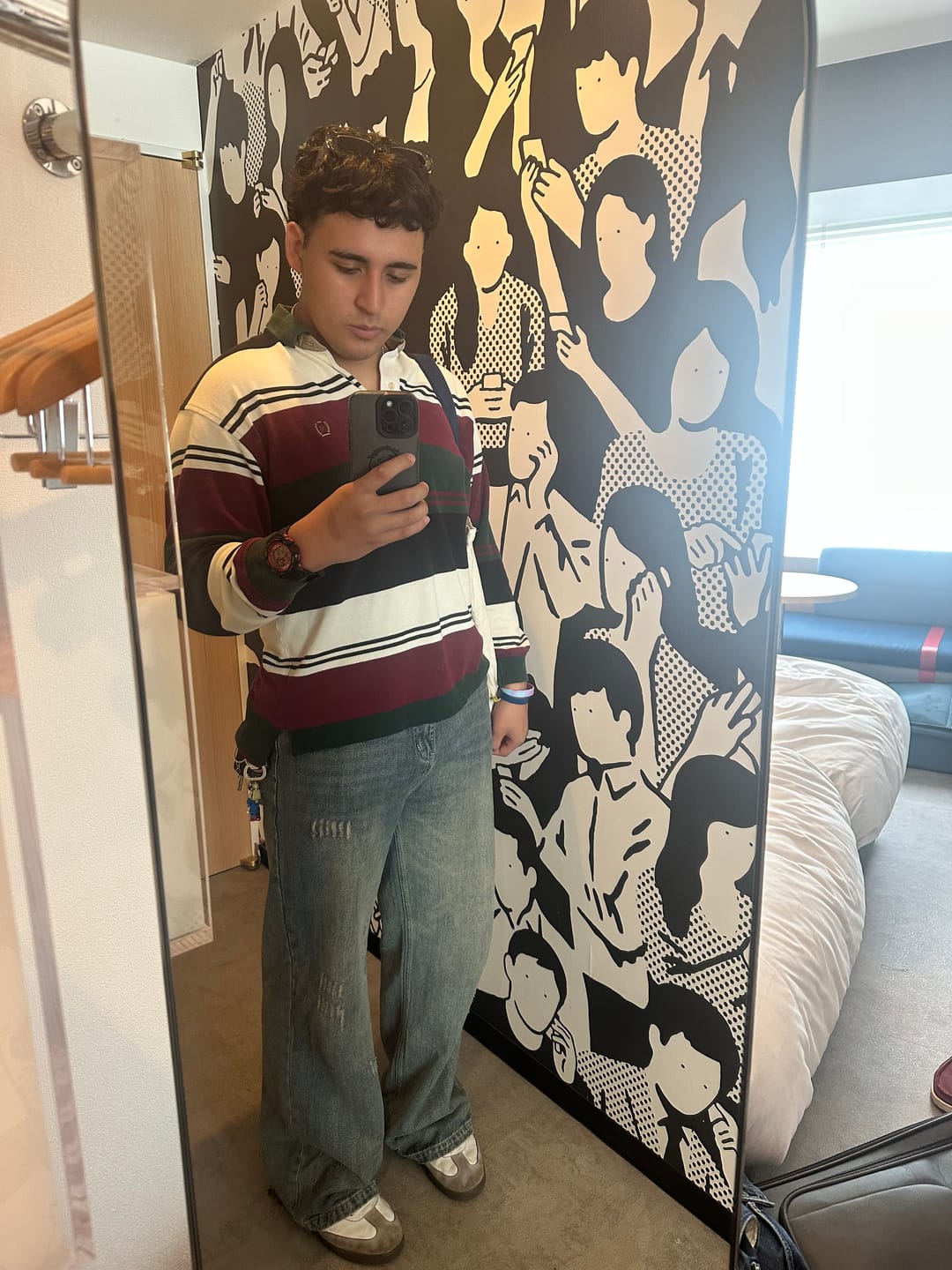 Customer photo review of Aelfric Eden Baggy Jeans