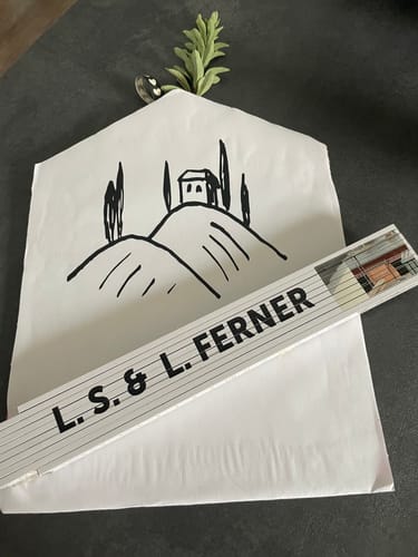Kundenbewertung mit Foto zu Zollstock 2 Meter mit UV Druck - Wunschtext - Personalisiert mit eigenem Text und Foto