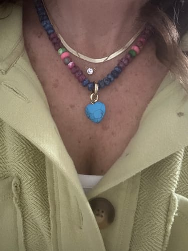 Customer photo review of Crush Heart Charm