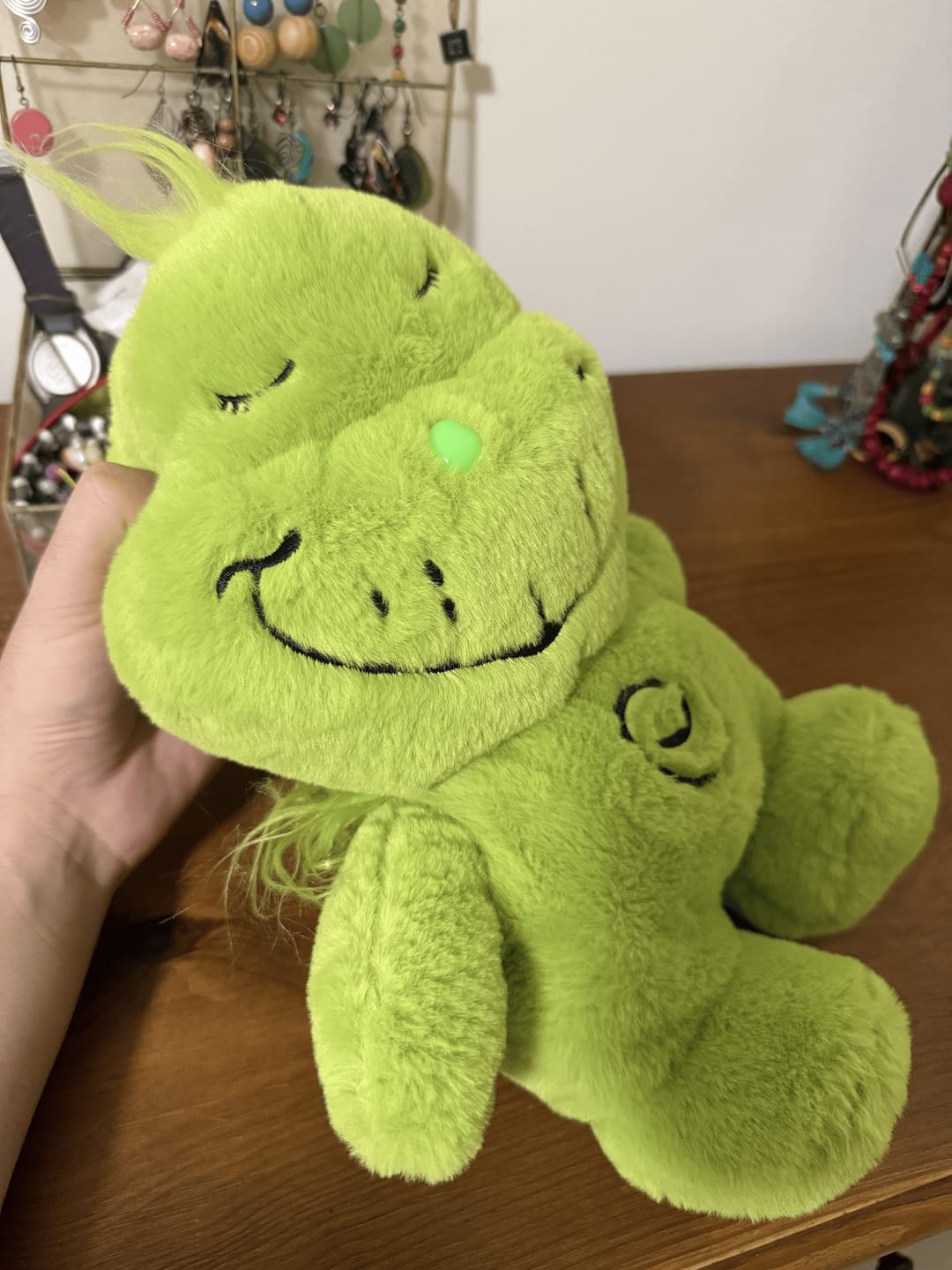 Customer photo review of GrumpyHug™ Soothe & Snuggle Plush