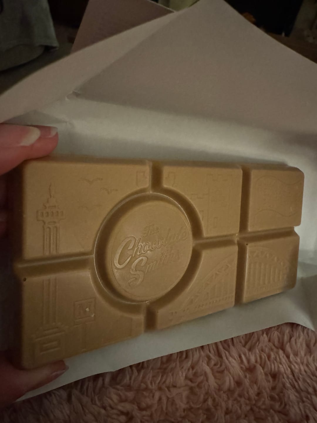 Customer photo review of Nana’s Biscuit Tin Bar 145g