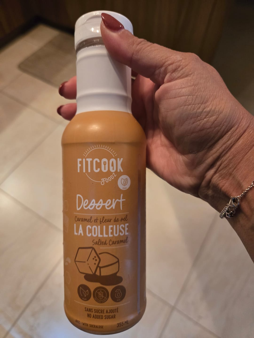 Customer photo review of Fitcook Foodz - Sauces Dessert 355ml