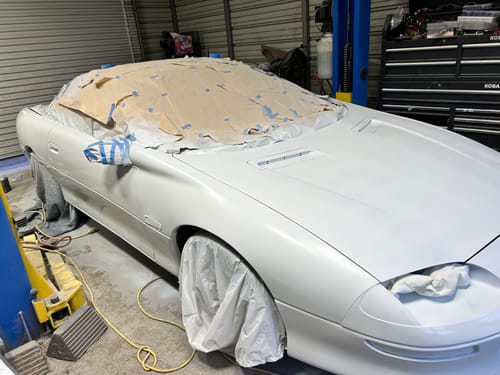 Customer photo review of GEN. MOTORS USA ARCTIC WHITE G8G-9567 | OEMatch Basecoat