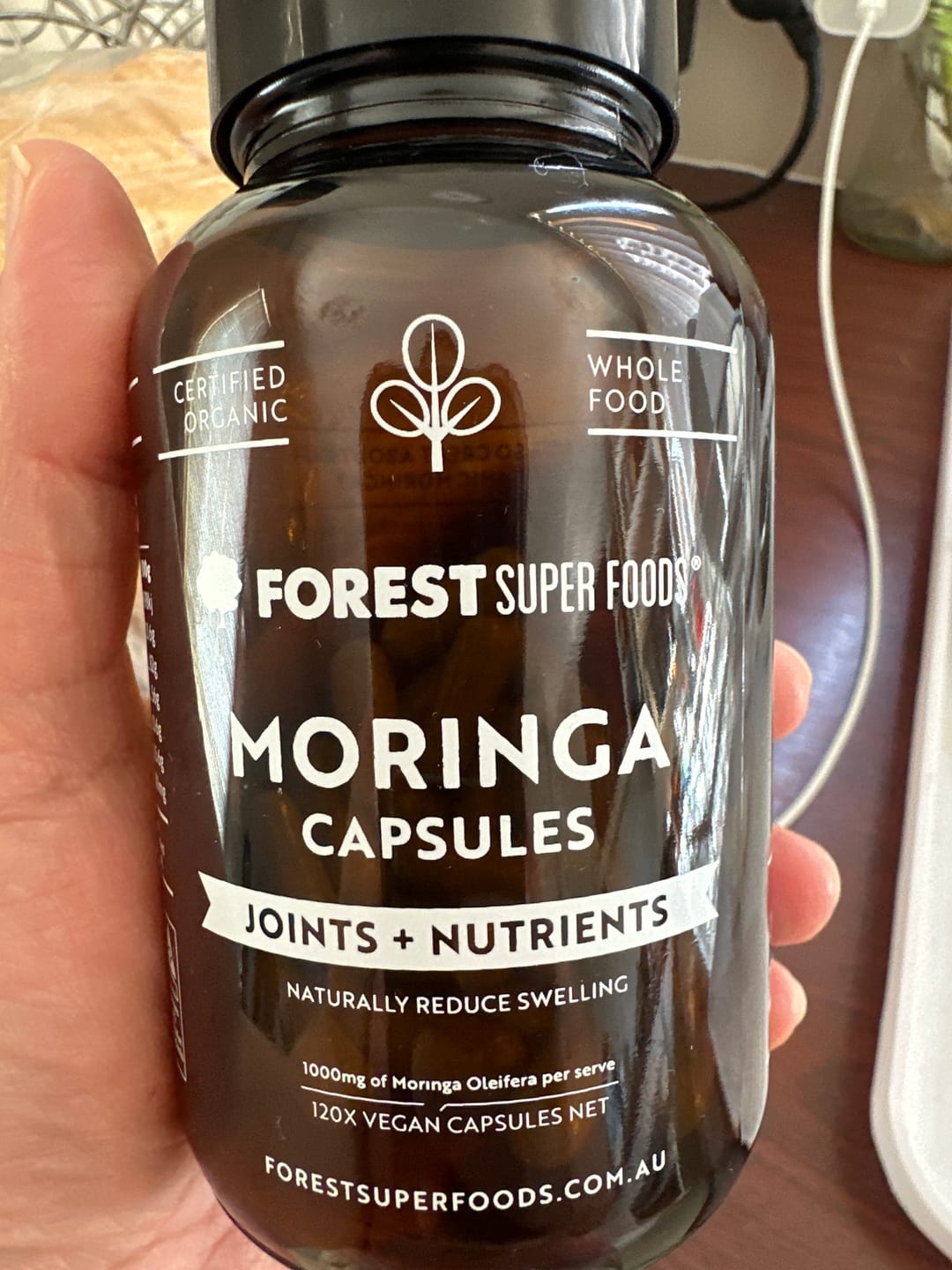 Customer photo review of Organic Moringa Capsules