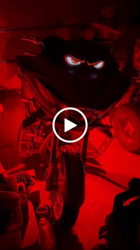 Customer video review of Moto Eyes - Animated Moto Eyes