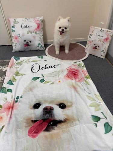 Customer photo review of Petcanva©オーダーメイド ペット似顔絵