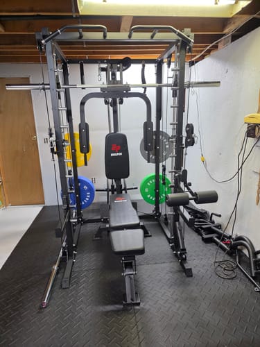 Customer photo review of EVOLPOW M2A Brute All-in-One Smith Machine Home Gym