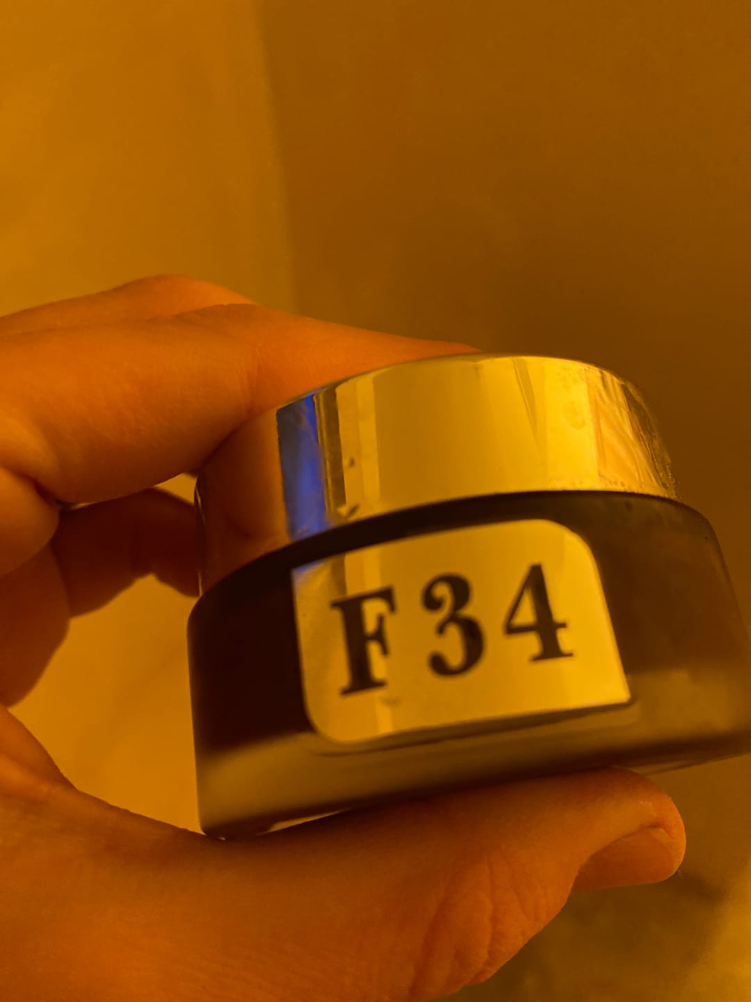 Customer photo review of F34 LUXURY DELICATE ROSE RESURFACING FACE SCRUB