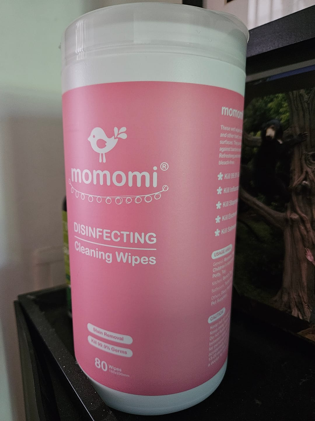 Customer photo review of Disinfecting Cleaning Wipes