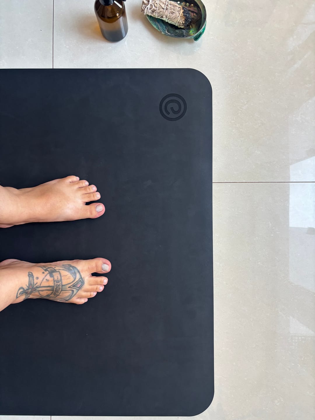 Customer photo review of Tapete de Yoga em PU | Black Mat PRO