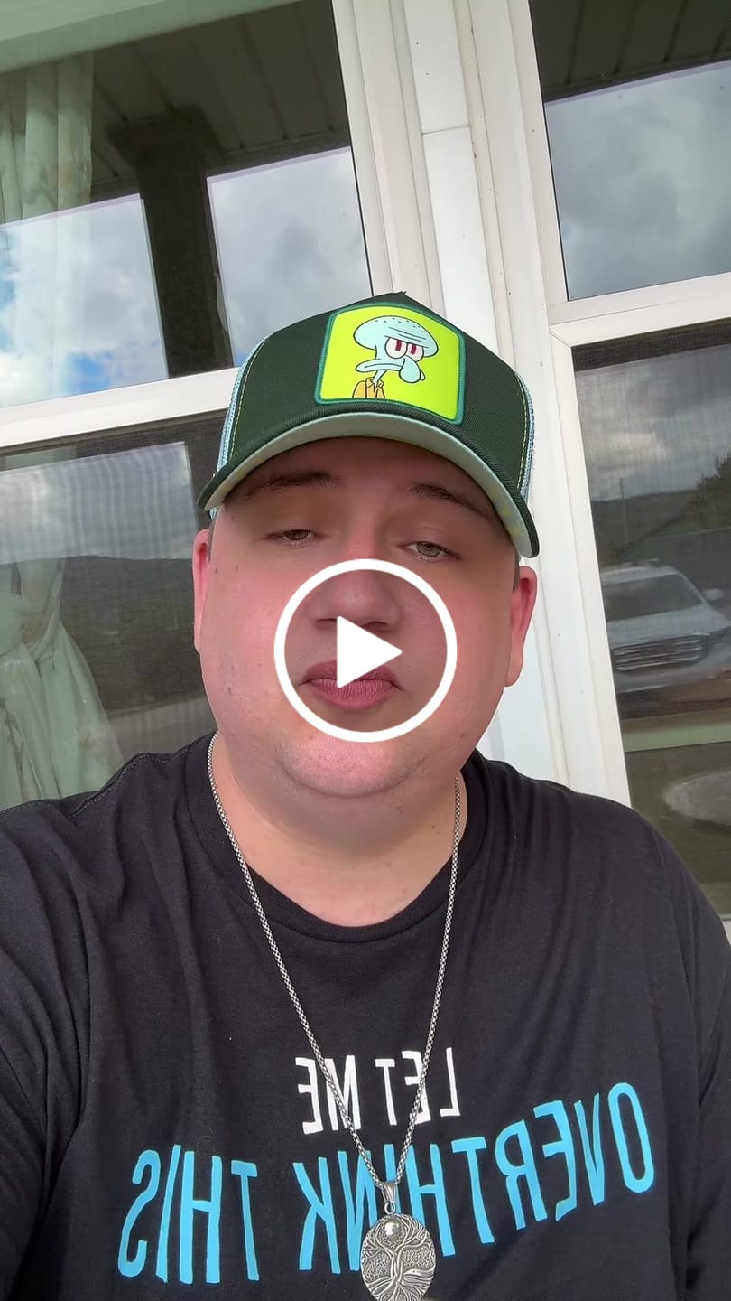 Customer video review of OVERLORD X SpongeBob: Squidward Trucker Cap