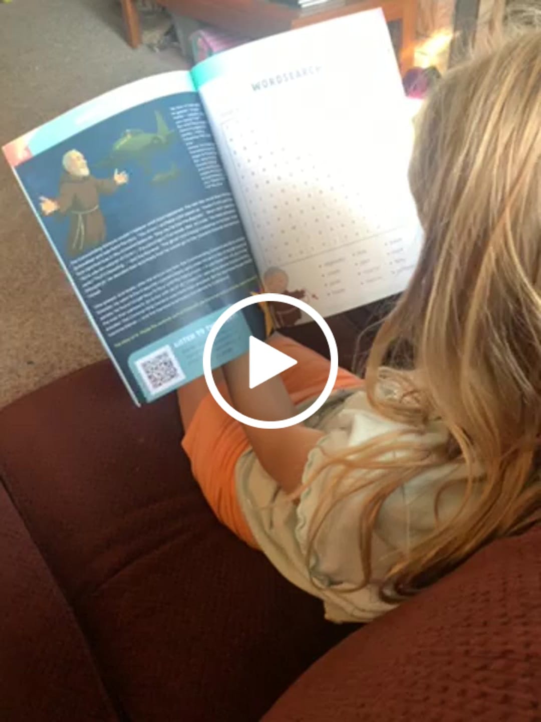 Customer video review of Catholic Kids Club Magazine 1-Year Subscription (12 issues- 1 per month)
