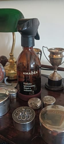 Customer photo review of Profumo "Baci di Talco" - Igienizzante tessuti e ambienti 300ml