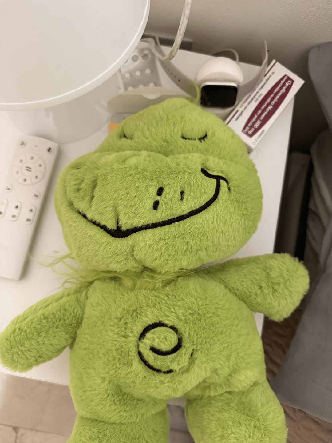 Customer photo review of GrumpyHug™ Soothe & Snuggle Plush