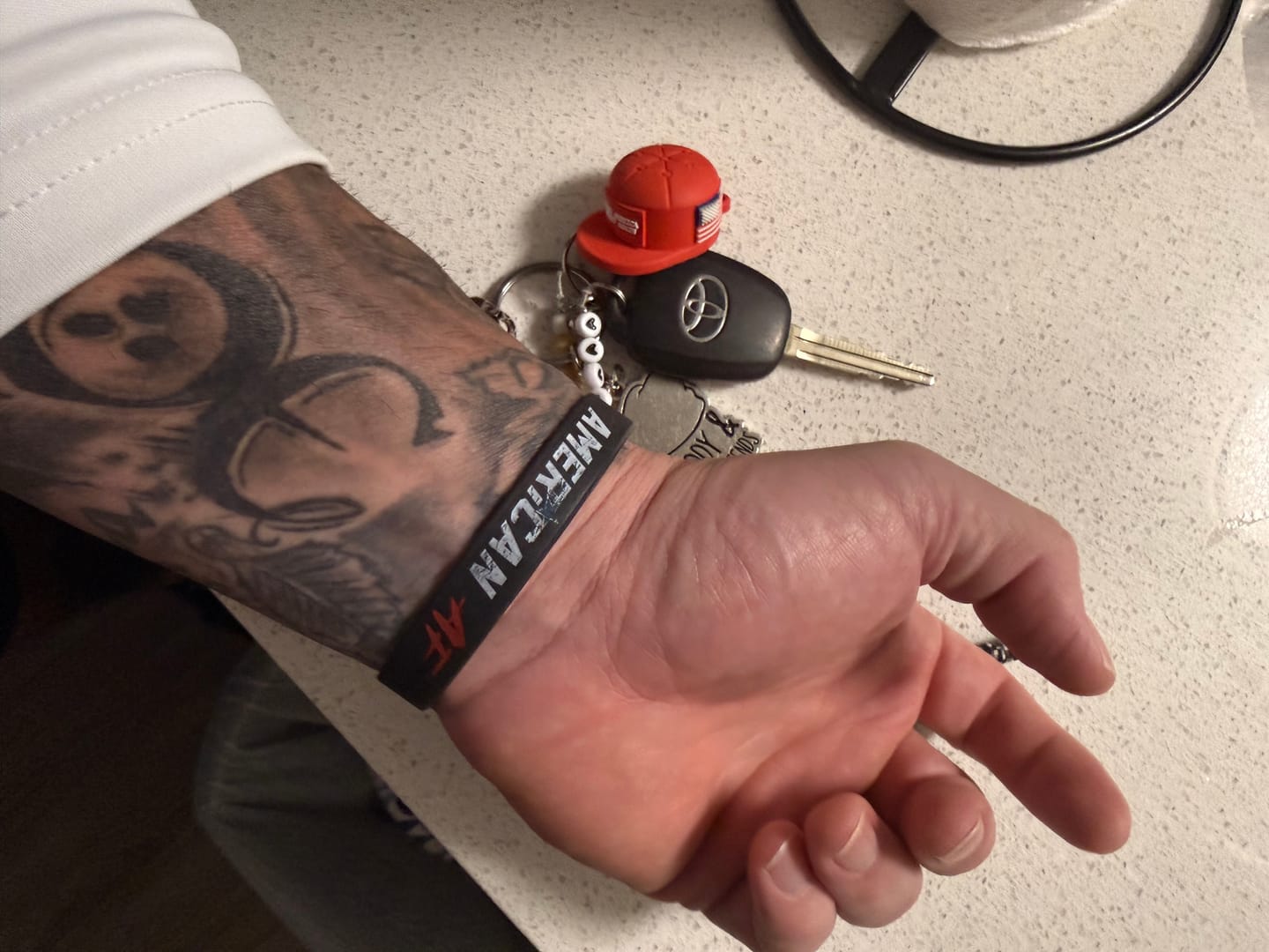 Customer photo review of American AF Wristband