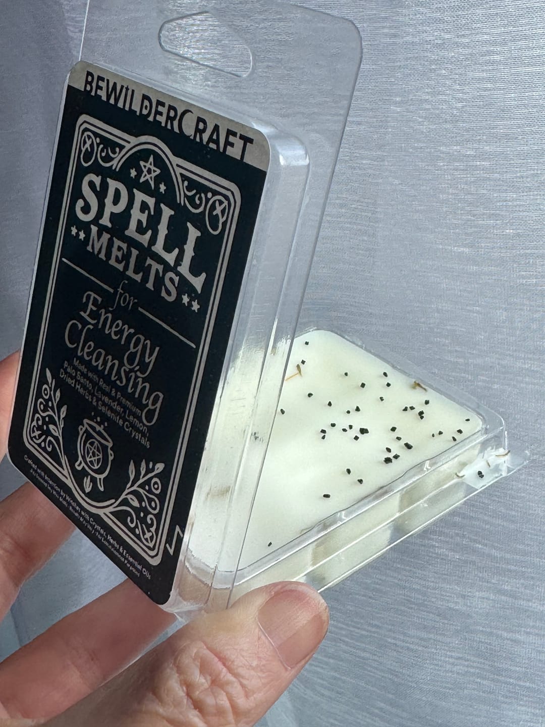 Customer photo review of Spell Melts for Energy Cleansing Wax Melts