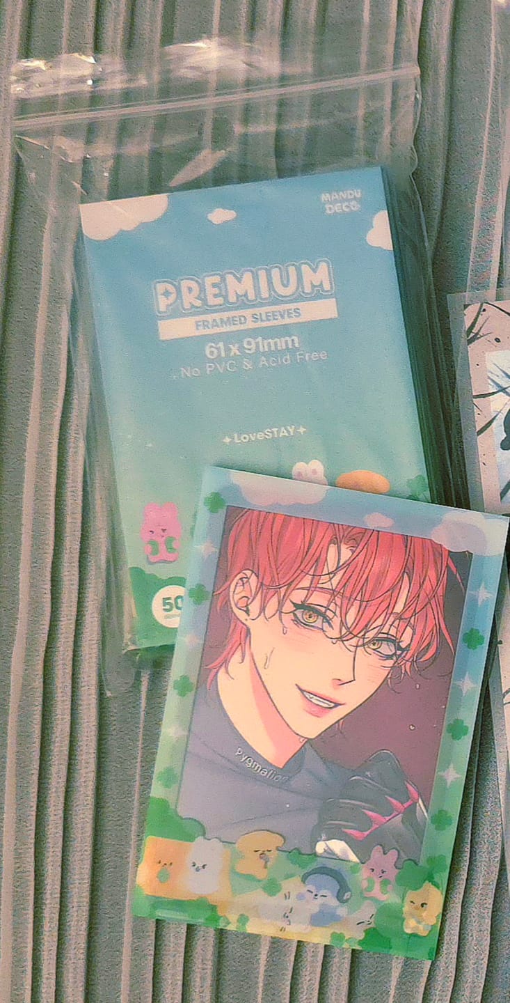 Customer photo review of PREMIUM FRAME SLEEVES - LOVESTAY VER