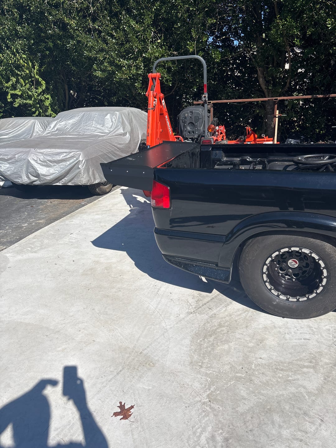 Customer photo review of Motion Raceworks 1994-04 2nd Gen S10 / Sonoma 15" Strutless Drag Wing 31-120