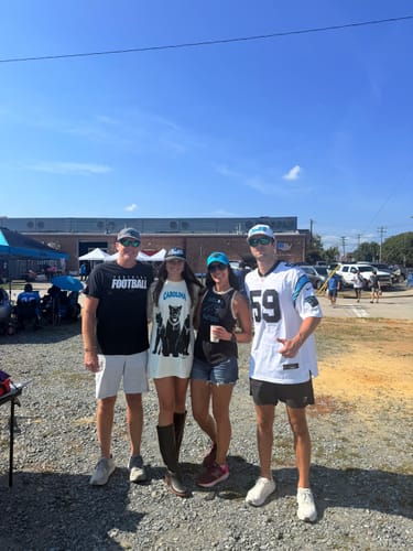 Customer photo review of *Limited Edition* Glory Days Apparel - Nuthin' But A Carolina Thang Tour Oversized T-Shirt