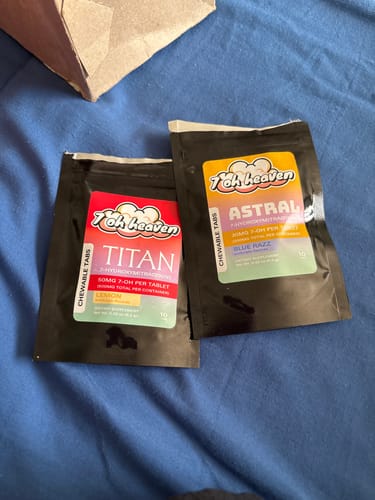 Customer photo review of 7-OH TITAN TABLETS (50 MG)