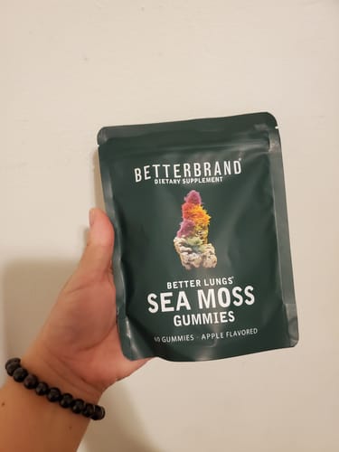 Customer photo review of BetterLungs® Sea Moss Gummies