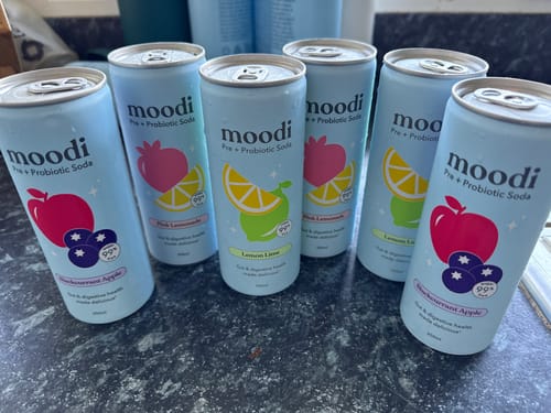 Customer photo review of Pre + Probiotic Soda