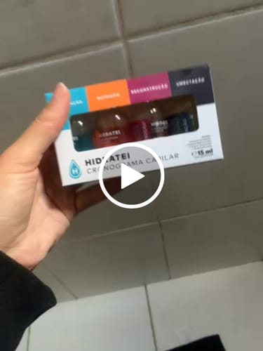Customer video review of Cronograma Capilar Oferta Especial